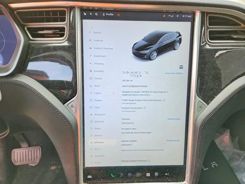 2017 TESLA MODEL X   