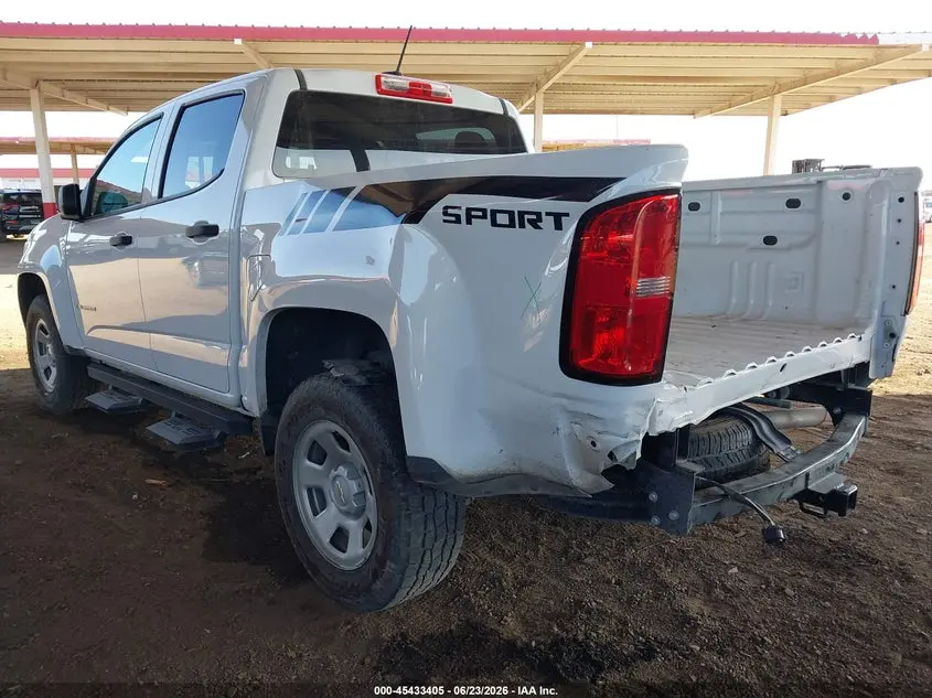 2022 CHEVROLET COLORADO 2WD  SHORT BOX WT