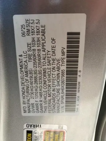 2025 HONDA ODYSSEY EXL  