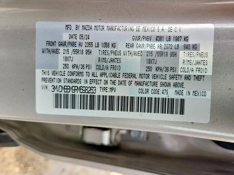 2024 MAZDA CX-30 SELECT  