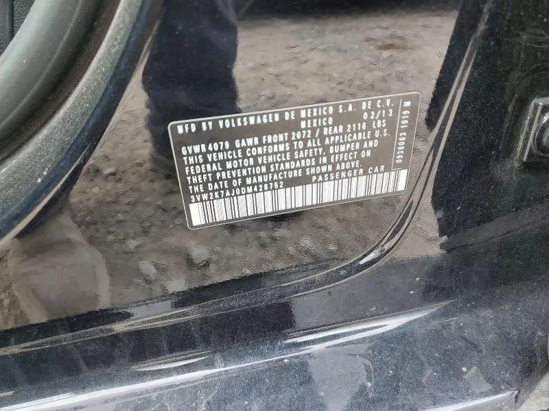 2013 VOLKSWAGEN JETTA BASE  