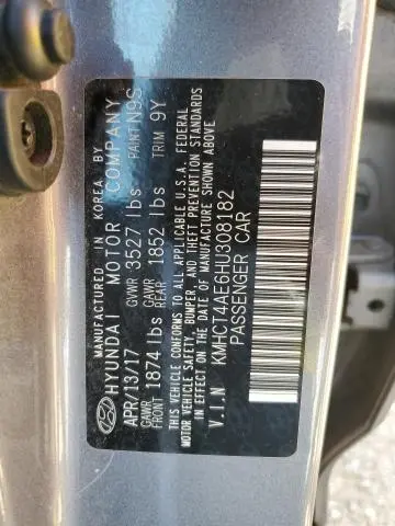 2017 HYUNDAI ACCENT SE  