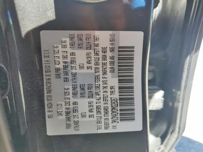 2021 MAZDA CX-30 PREMIUM  