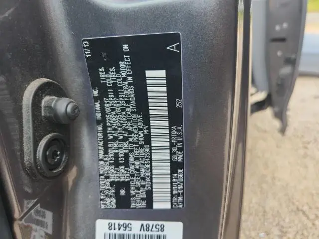 2014 TOYOTA SIENNA XLE  