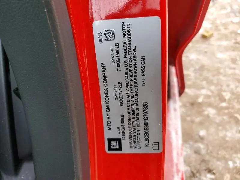 2015 CHEVROLET SPARK LS  