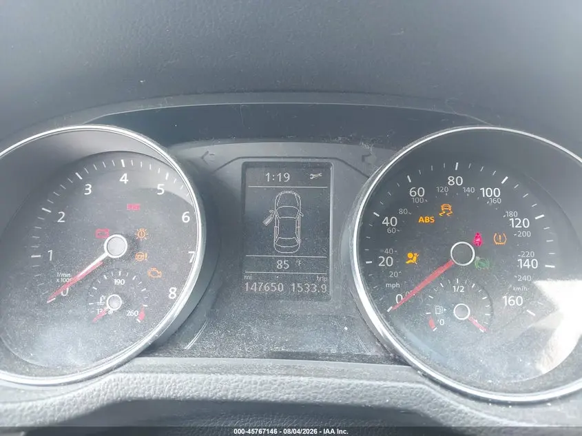2016 VOLKSWAGEN PASSAT 1.8T S