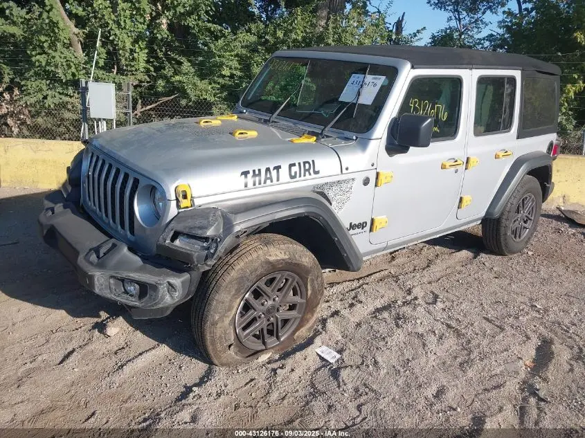 2024 JEEP WRANGLER 4-DOOR SPORT S 4X4