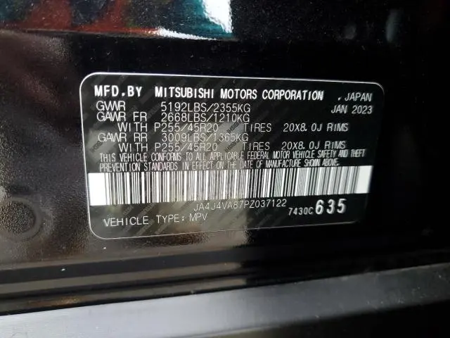 2023 MITSUBISHI OUTLANDER SEL  