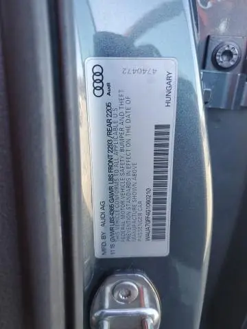 2016 AUDI A3 PREMIUM  