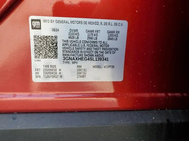 2025 CHEVROLET EQUINOX LT  