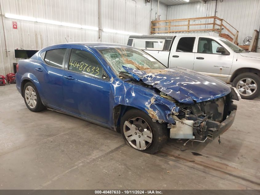 2013 DODGE AVENGER SE