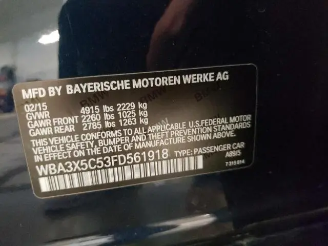 2015 BMW 328 XIGT