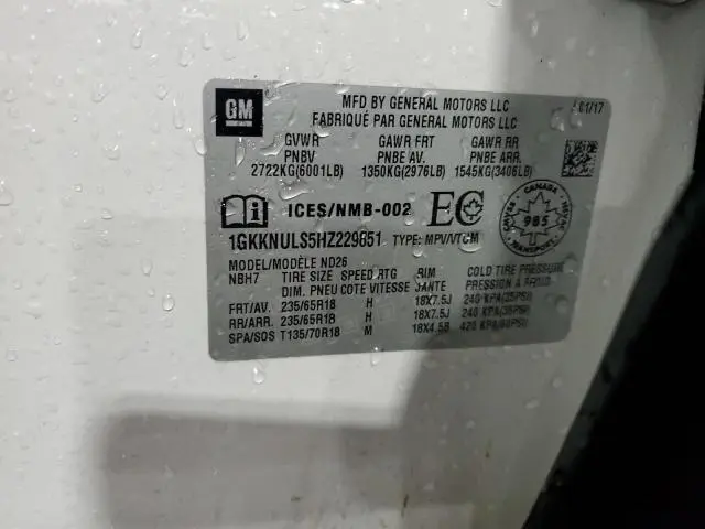 2017 GMC ACADIA SLT-1