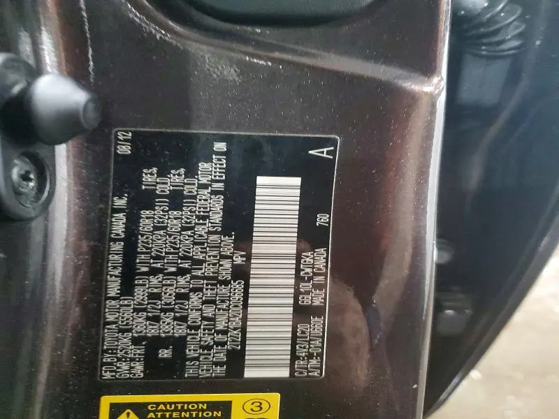 2013 LEXUS RX 350 BASE  
