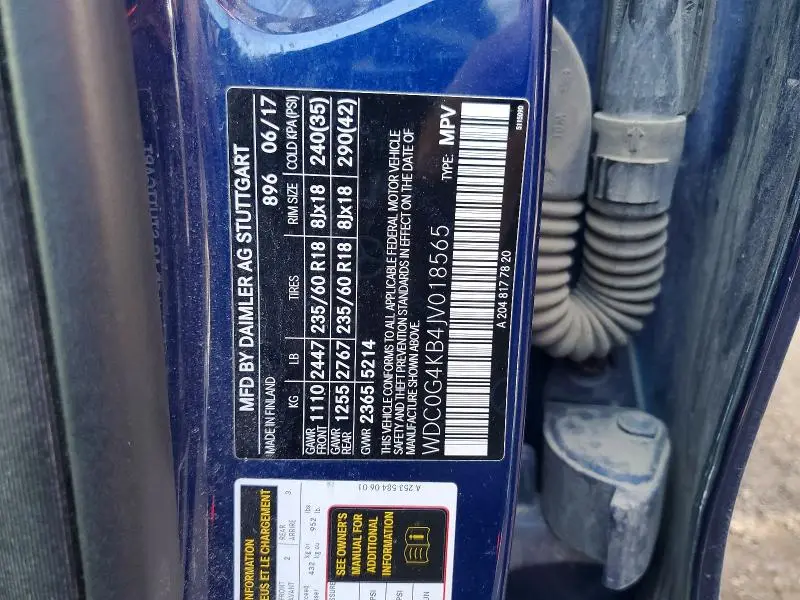 2018 MERCEDES-BENZ GLC 300 4MATIC  