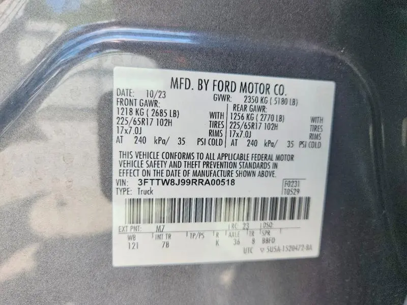 2024 FORD MAVERICK XLT  