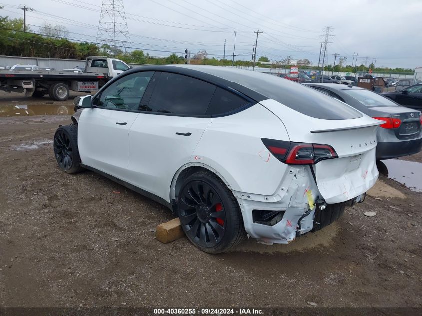 2022 TESLA MODEL Y PERFORMANCE DUAL MOTOR ALL-WHEEL DRIVE