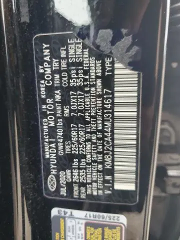 2021 HYUNDAI TUCSON SE  