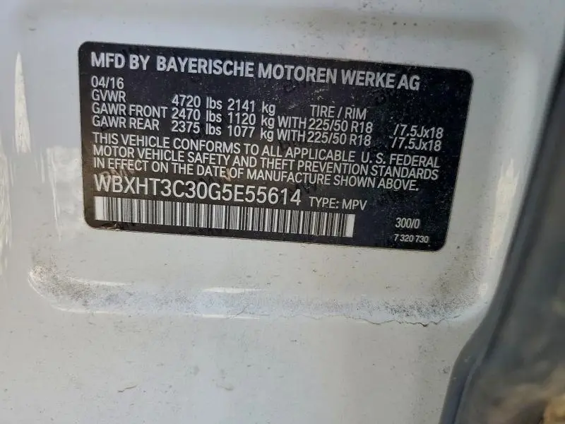 2016 BMW X1 XDRIVE28I  