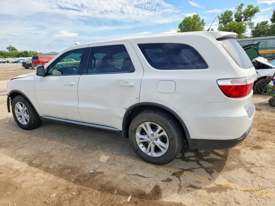 2012 DODGE DURANGO SXT  