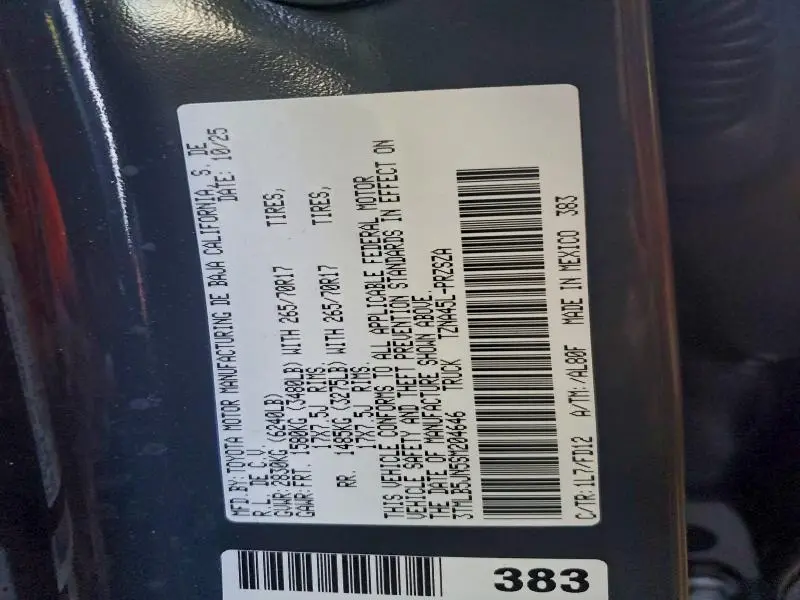 2025 TOYOTA TACOMA DOUBLE CAB  