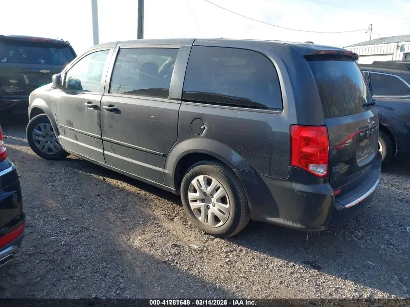 2017 DODGE GRAND CARAVAN SE