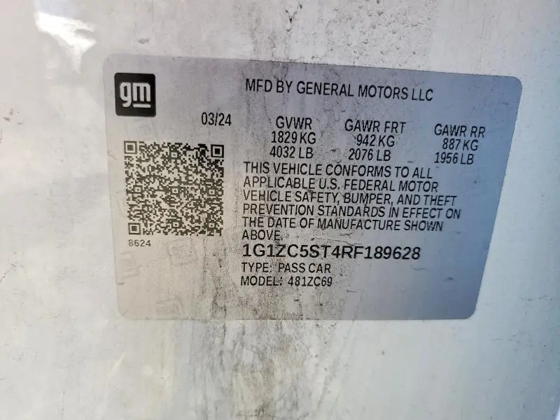 2024 CHEVROLET MALIBU LS  