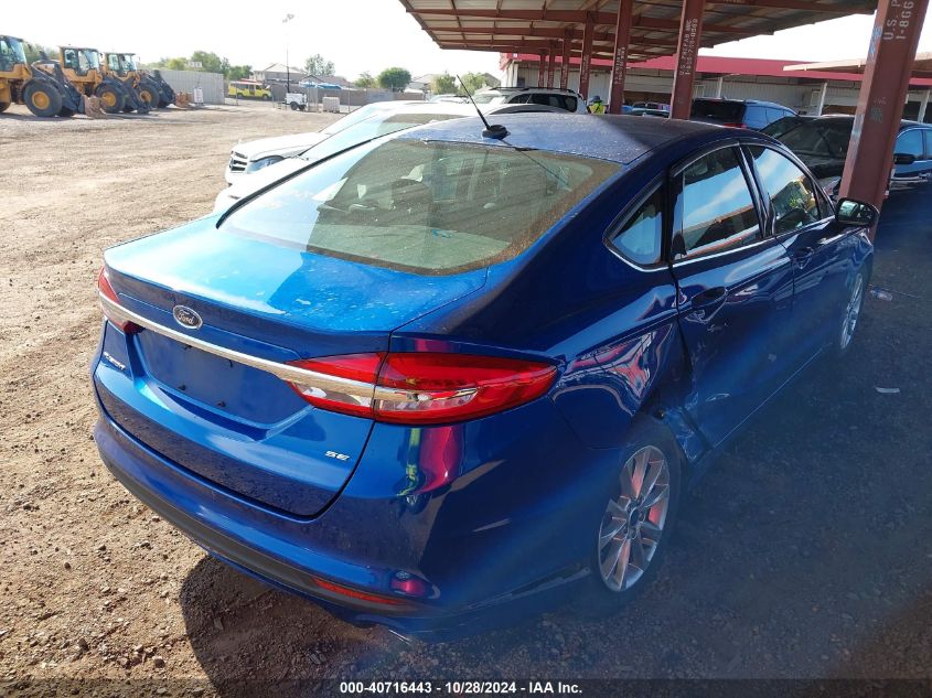 2017 FORD FUSION SE