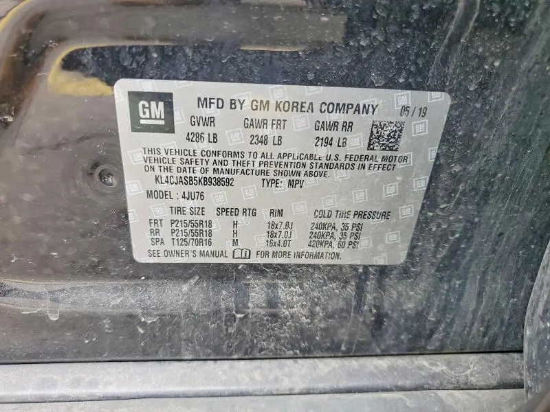 2019 BUICK ENCORE PREFERRED  