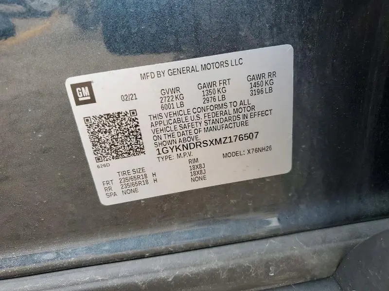 2021 CADILLAC XT5 PREMIUM LUXURY  