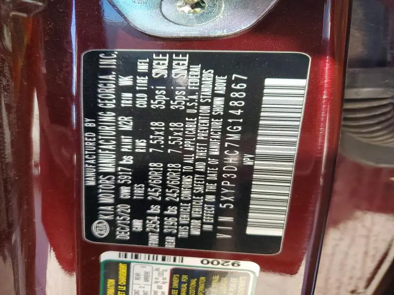 2021 KIA TELLURIDE EX  