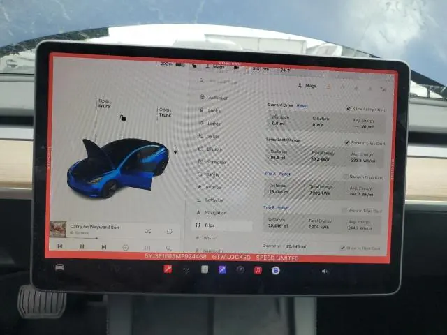 2021 TESLA MODEL 3 