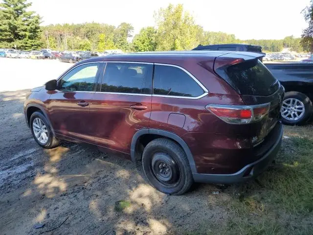 2015 TOYOTA HIGHLANDER LE  