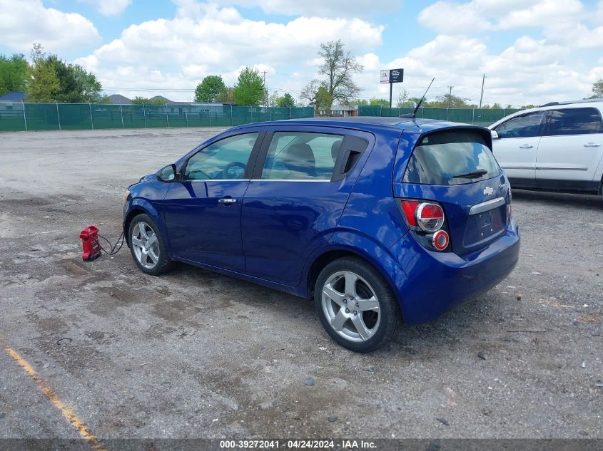 2014 CHEVROLET SONIC LTZ AUTO