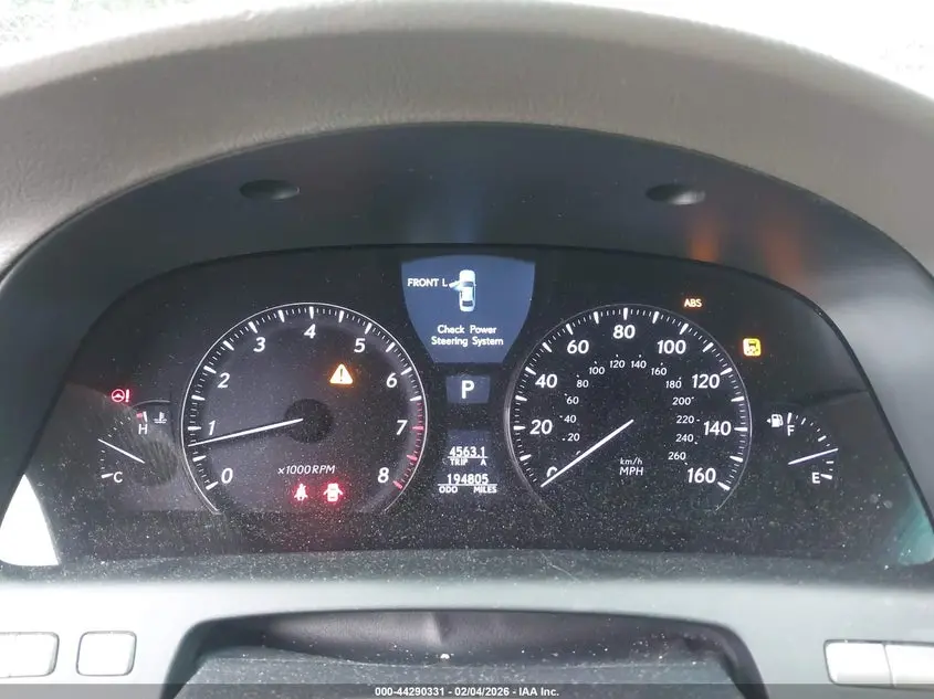2012 LEXUS LS 460  