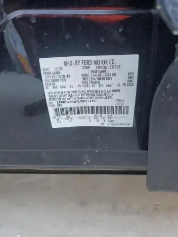 2020 FORD EDGE TITANIUM  