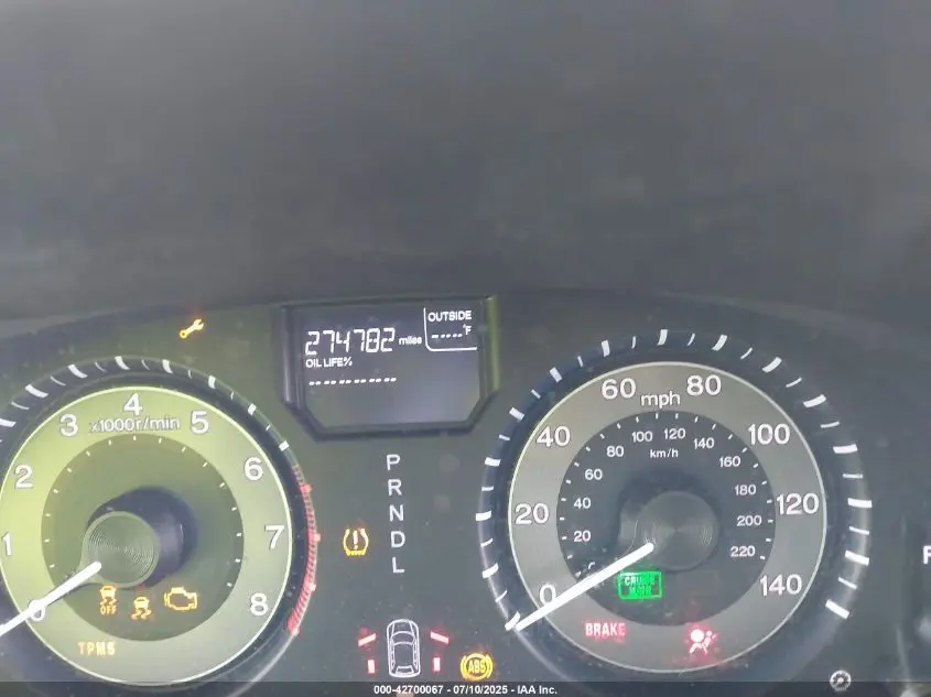 2012 HONDA ODYSSEY EX