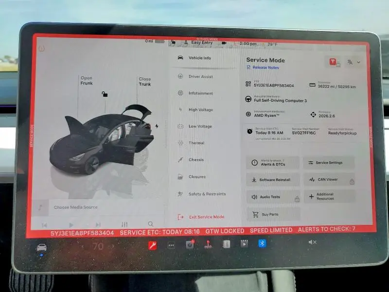 2023 TESLA MODEL 3   