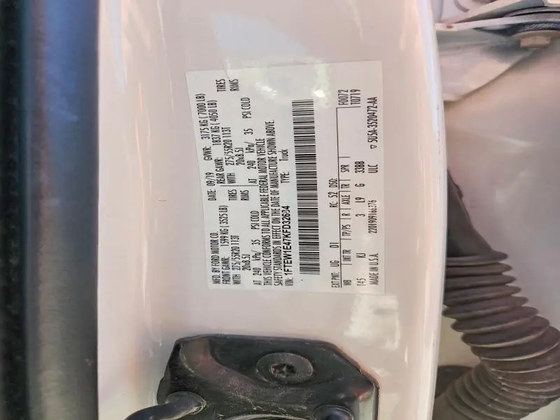 2019 FORD F150 SUPERCREW  