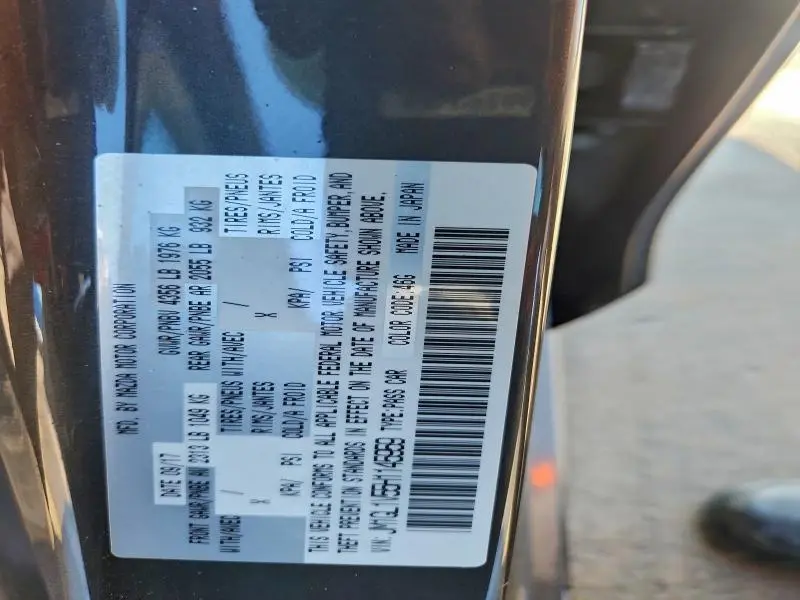 2017 MAZDA 6 TOURING  