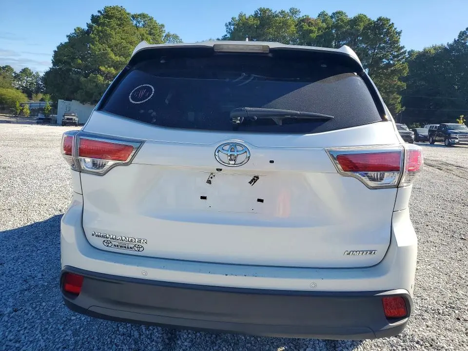 2016 TOYOTA HIGHLANDER LIMITED  