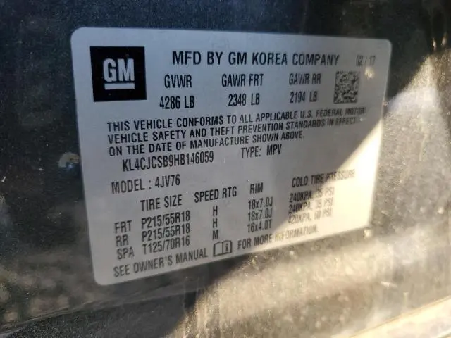 2017 BUICK ENCORE ESSENCE  