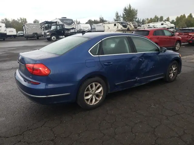 2016 VOLKSWAGEN PASSAT S  