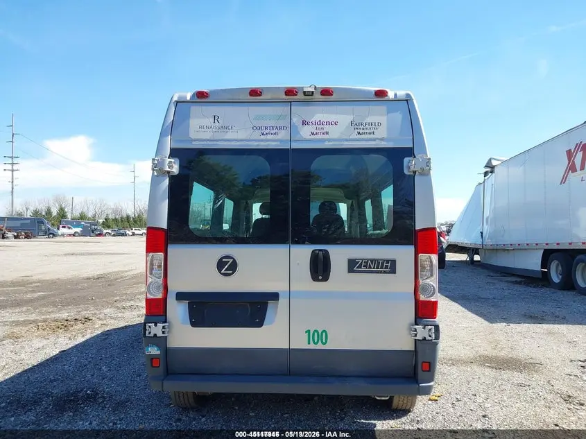 2014 RAM PROMASTER 2500 WINDOW VAN HIGH ROOF