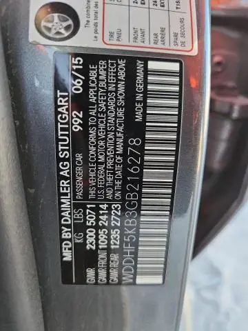 2016 MERCEDES-BENZ E 350  