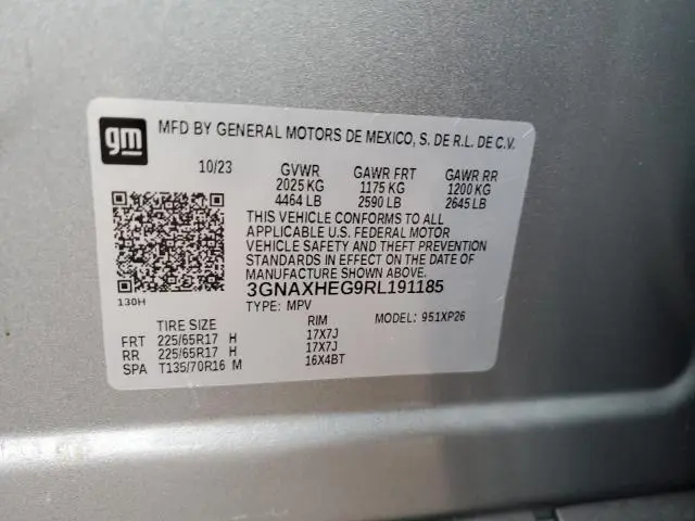 2024 CHEVROLET EQUINOX LS  