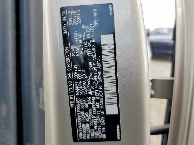 2018 VOLVO XC90 T6
