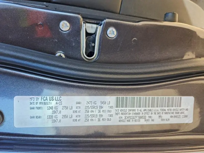 2015 DODGE JOURNEY CROSSROAD  