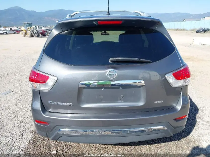 2016 NISSAN PATHFINDER PLATINUM/S/SL/SV