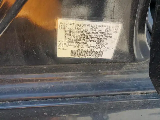 2010 NISSAN SENTRA 2.0  